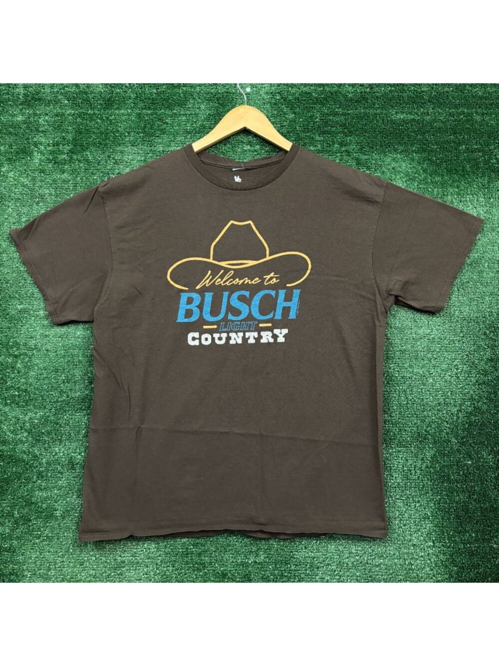 Junk Food Clothing x Welcome To Busch Light Country T-Shirt Size Large